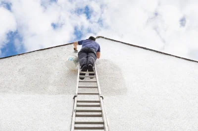 Peinture extérieure à Plats — façades et ravalement